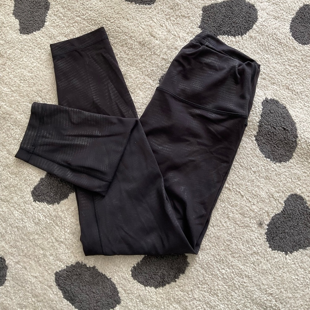 Patterned Lululemon Leggings - image 1